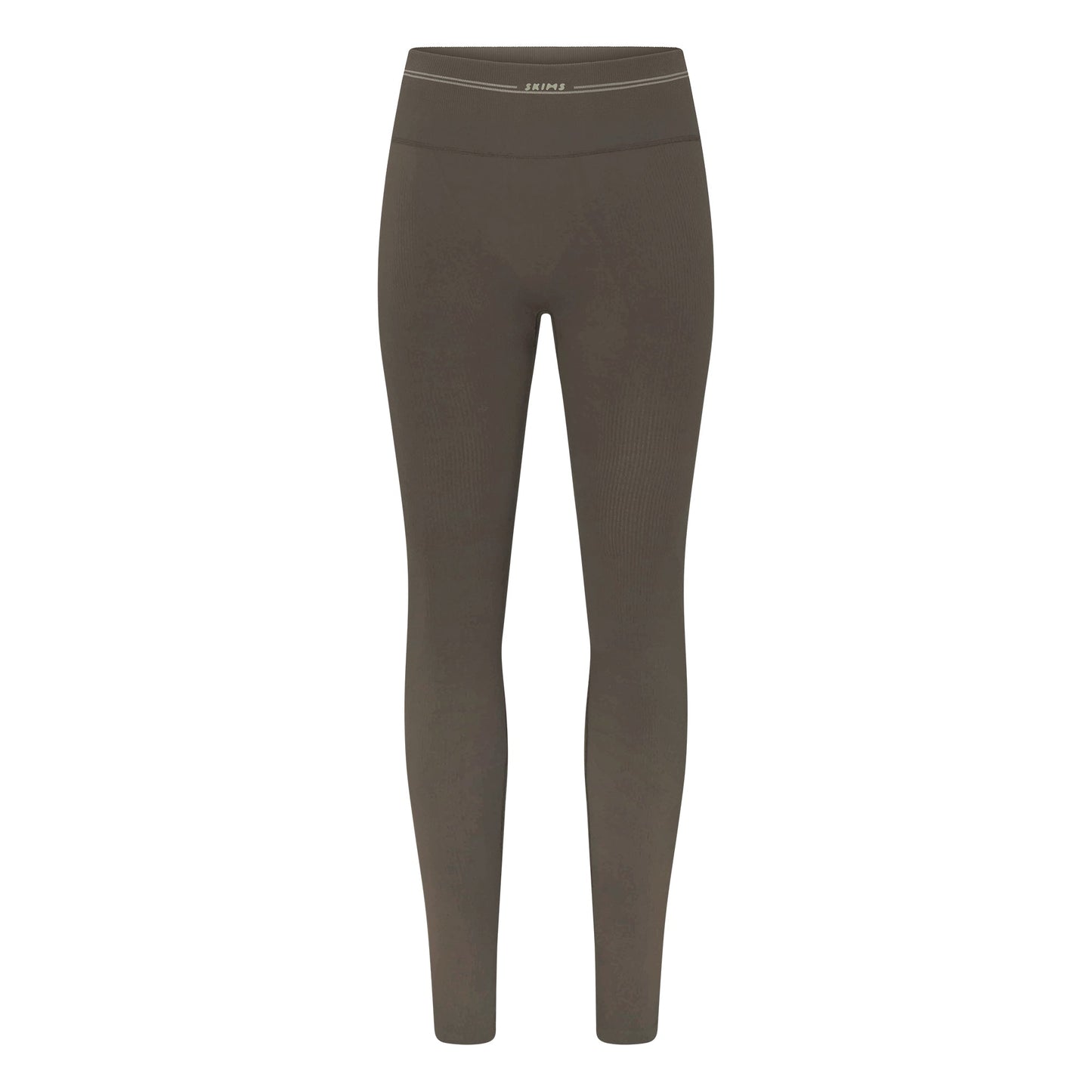 NikeSKIMS RIBBED SEAMLESS 26" LEGGING | DUSTY OAKMOSS