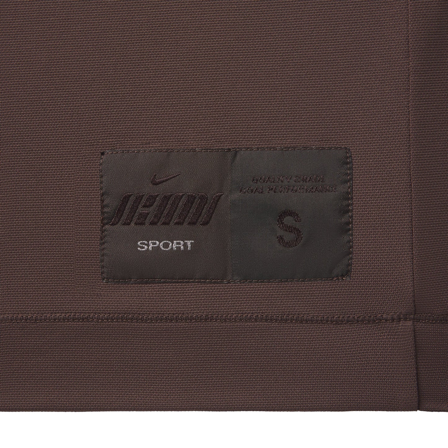 NikeSKIMS AIRY V-NECK OVERSIZED LONG SLEEVE TOP | DARK SEPIA