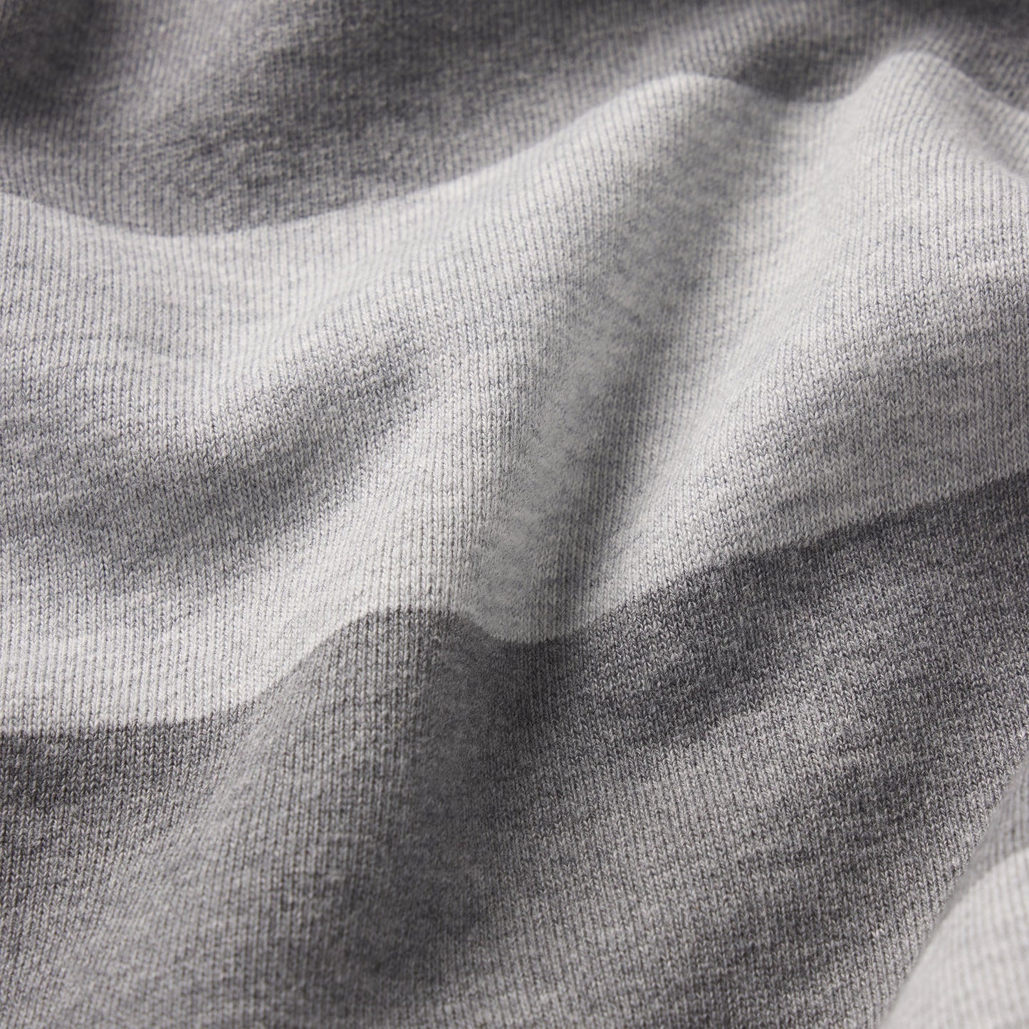 BOYFRIEND FLEECE OVERSIZED POLO | GREY HEATHER MULTI