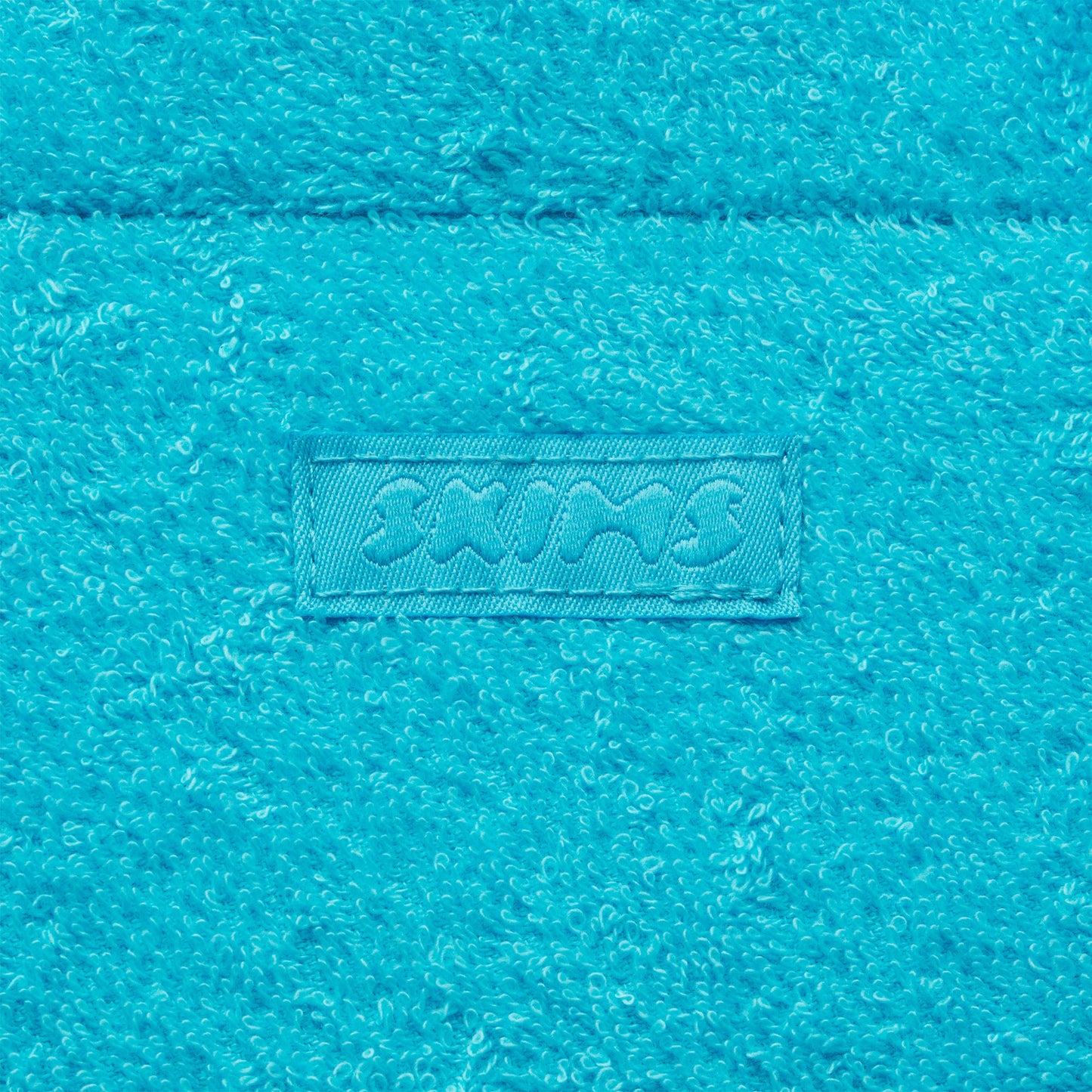 TERRY JUMBO TOTE | CYAN