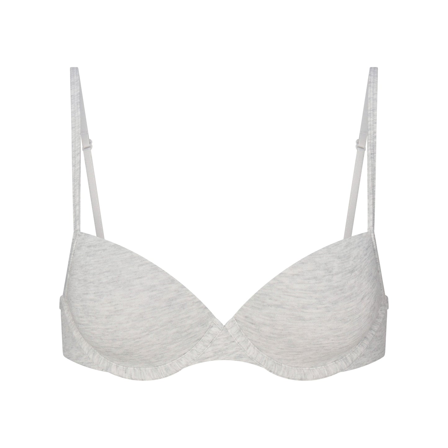 EVERYDAY COTTON T-SHIRT BRA | LIGHT HEATHER GREY