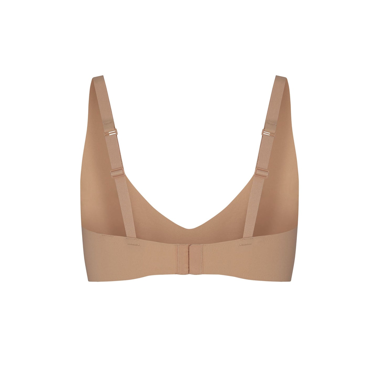 NAKED PLUNGE BRALETTE | CLAY