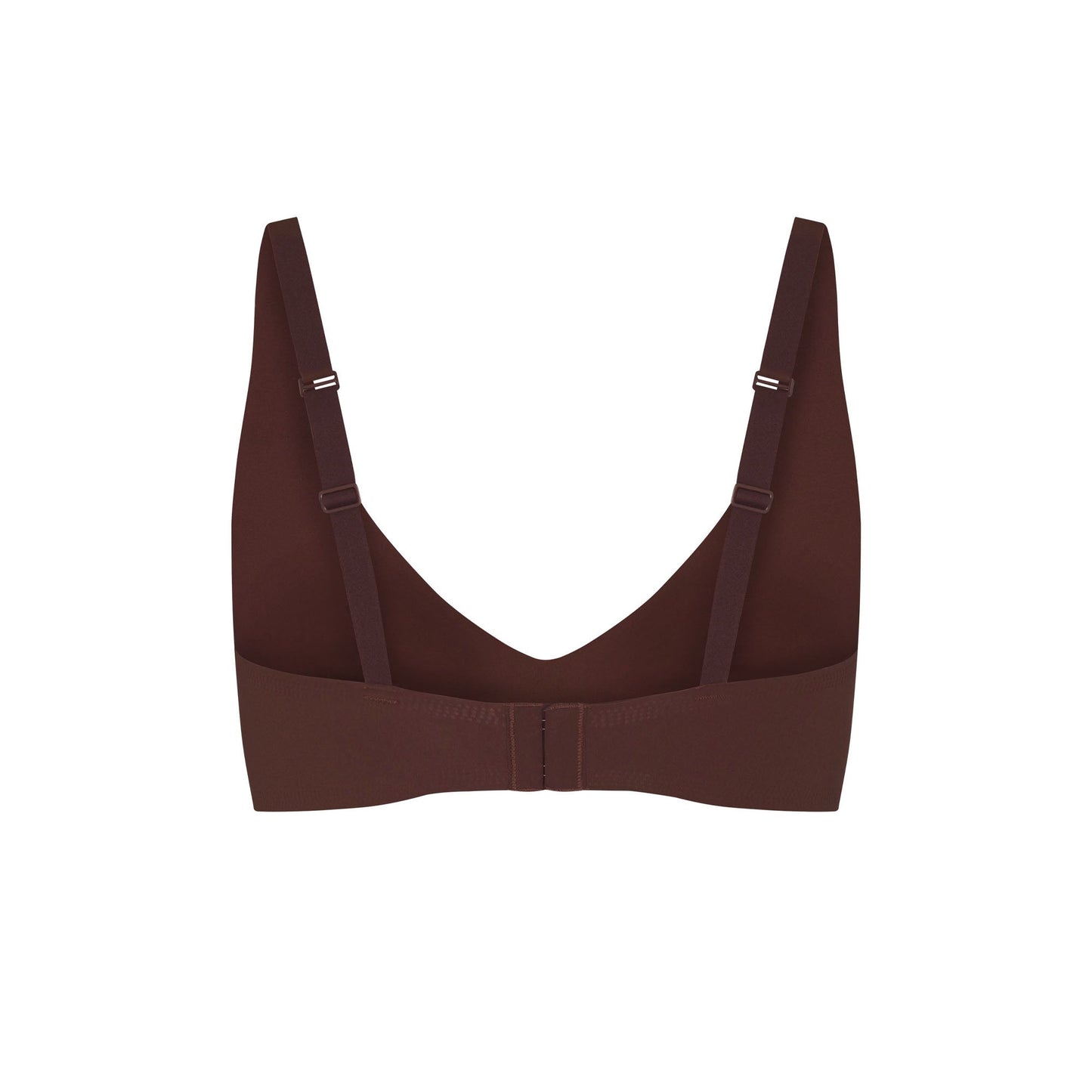 NAKED PLUNGE BRALETTE | COCOA