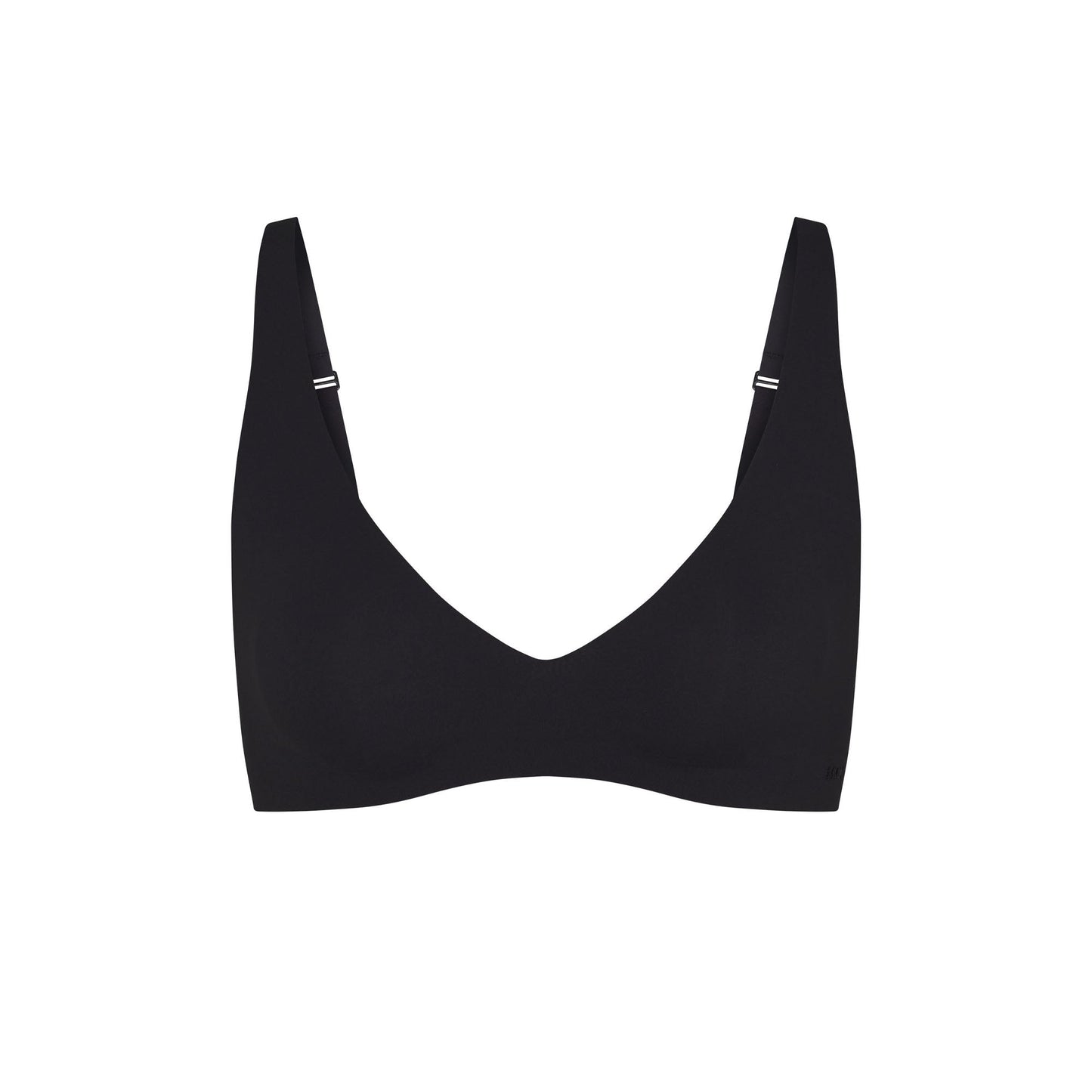 NAKED PLUNGE BRALETTE | ONYX
