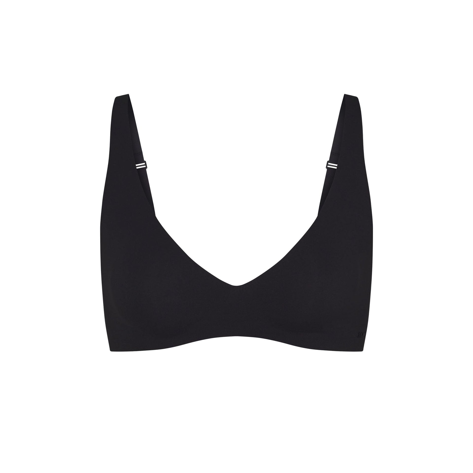 NAKED PLUNGE BRALETTE | ONYX
