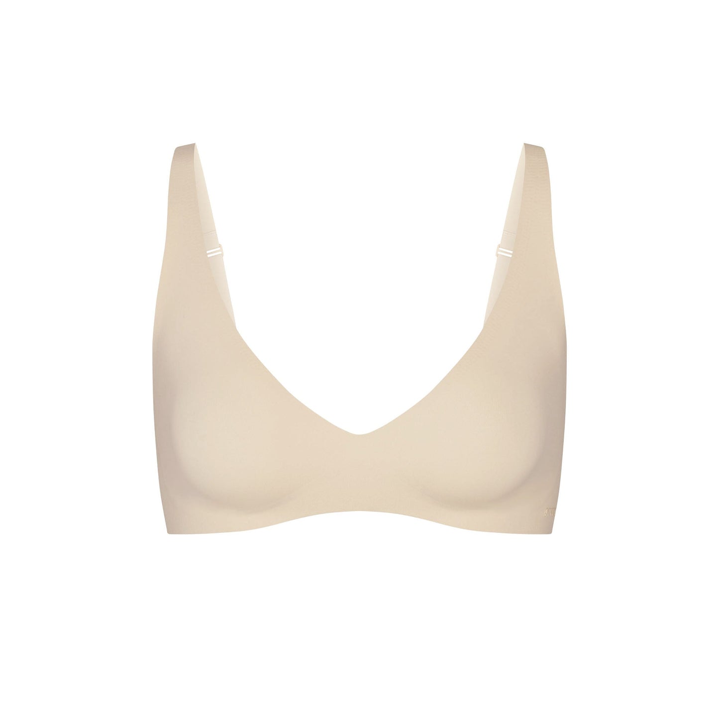 NAKED PLUNGE BRALETTE | SAND