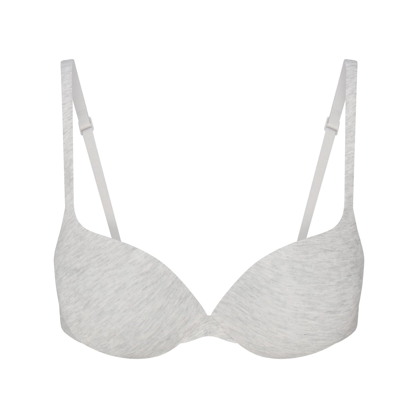 EVERYDAY COTTON ULTIMATE TEARDROP PUSH-UP BRA | LIGHT HEATHER GREY