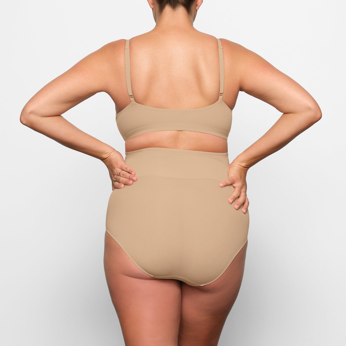 FITS EVERYBODY MATERNITY PUMPING SCOOP BRALETTE | CLAY