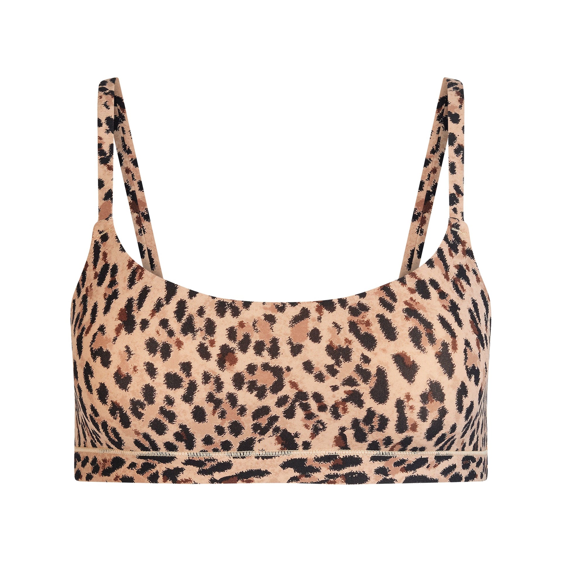FITS EVERYBODY SCOOP BRALETTE | SIENNA JAGUAR PRINT