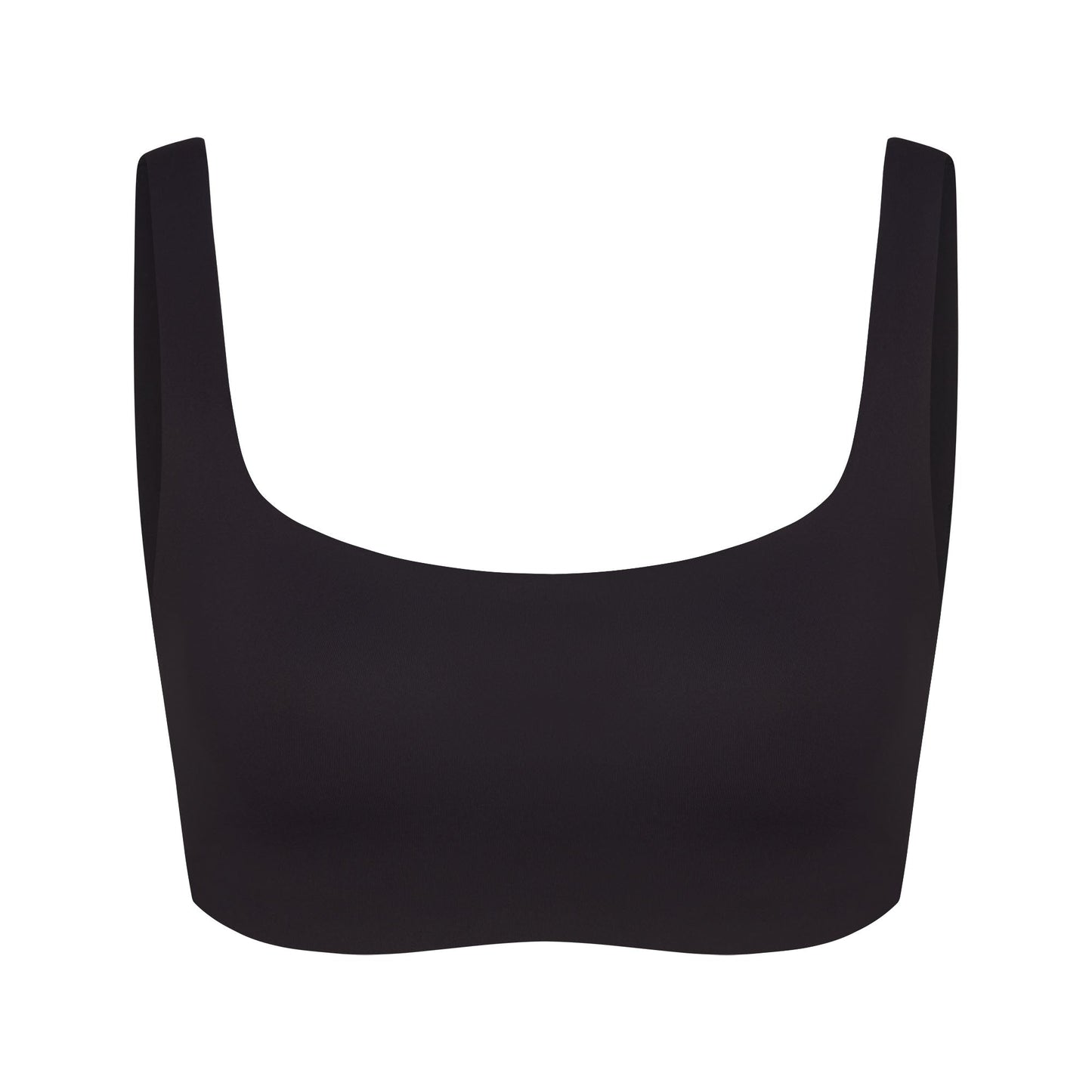 NikeSKIMS MATTE SCOOP NECK BRA | OBSIDIAN