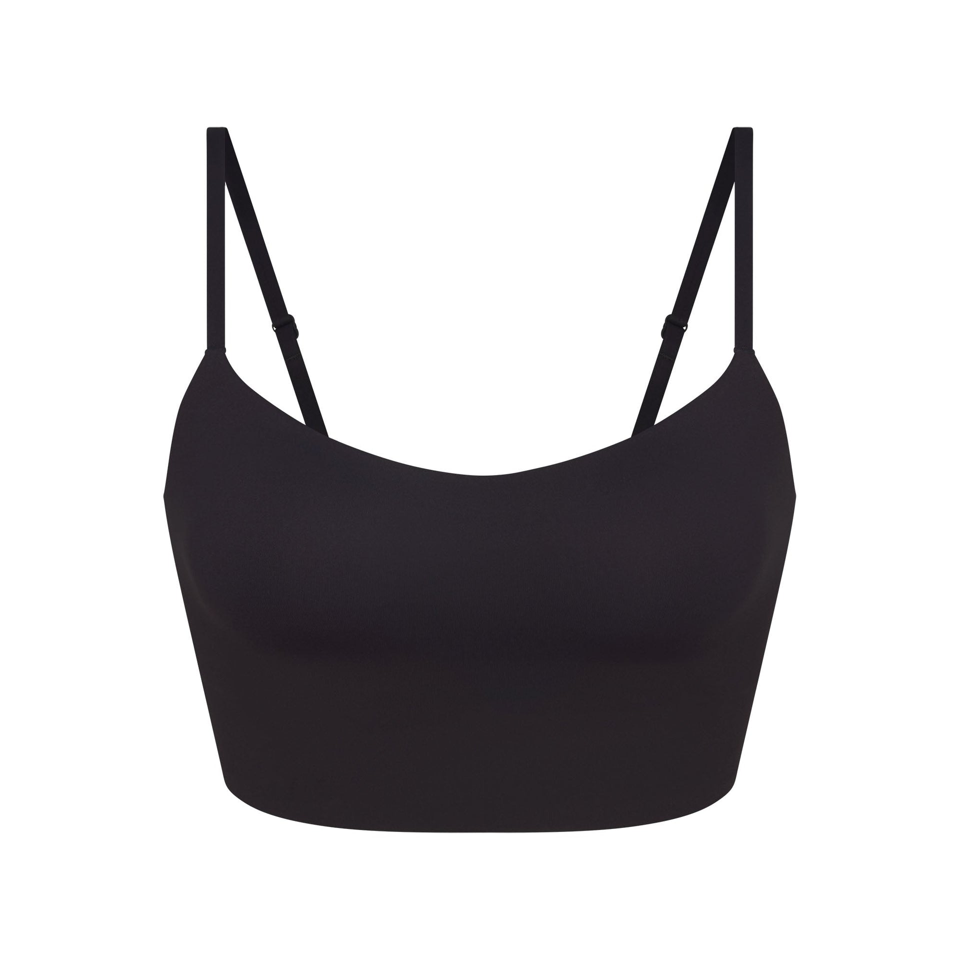 NikeSKIMS MATTE CAMI BRA TOP | OBSIDIAN