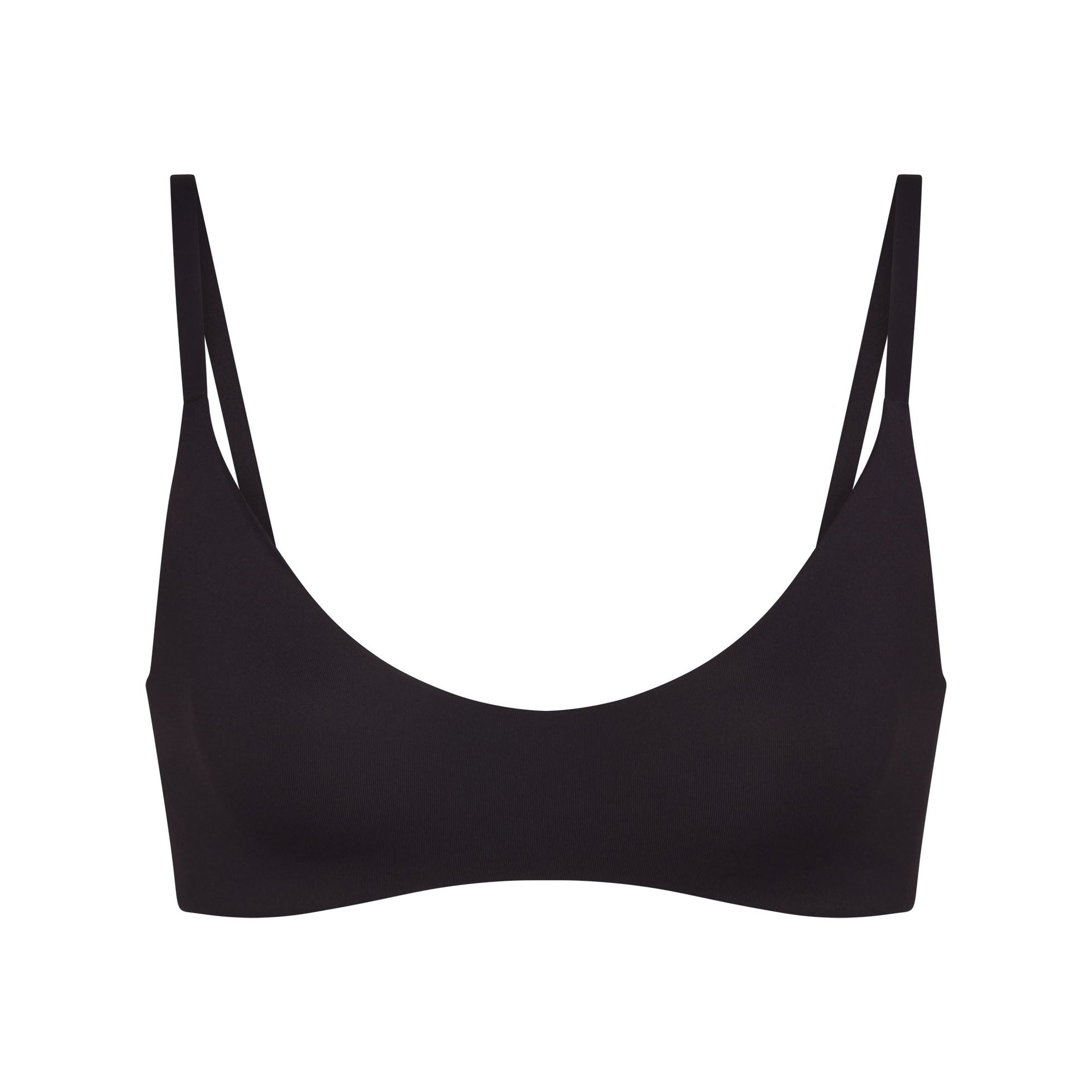 NikeSKIMS MATTE MICRO SCOOP BRA | OBSIDIAN