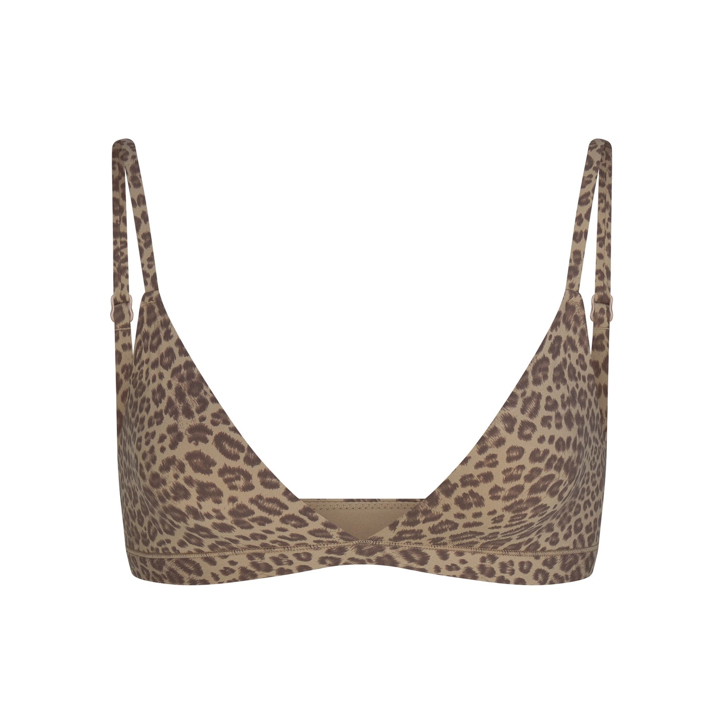 FITS EVERYBODY TRIANGLE BRALETTE | DESERT LEOPARD INK PRINT