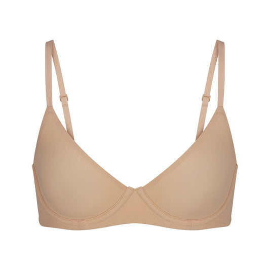 FITS EVERYBODY UNLINED DEMI BRA | CLAY