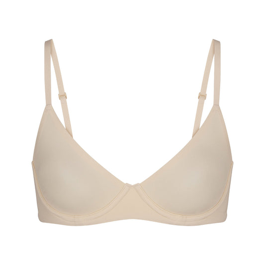 FITS EVERYBODY UNLINED DEMI BRA | SAND