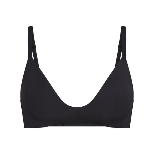 WIRELESS FORM T-SHIRT DEMI BRA | ONYX
