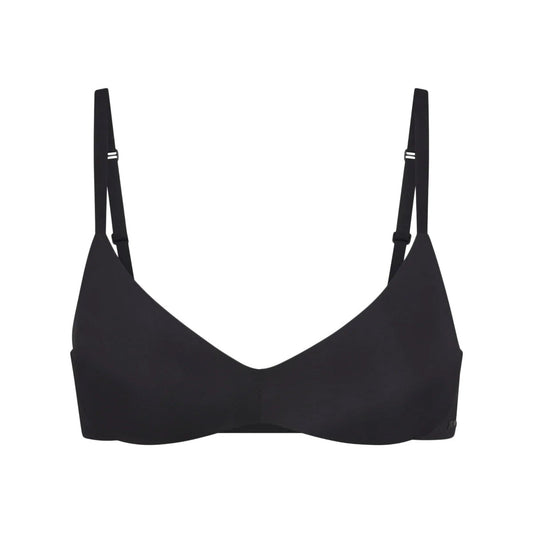 WIRELESS FORM PUSH-UP PLUNGE BRA | ONYX