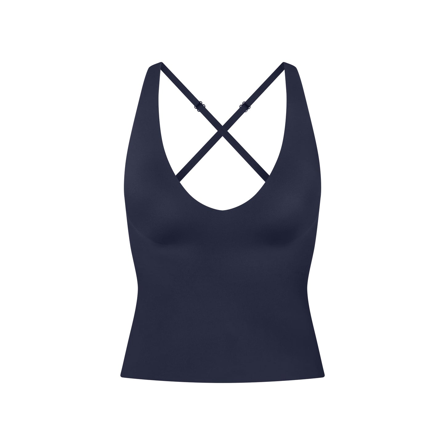 NikeSKIMS SHINE V-NECK TANK | NAVY