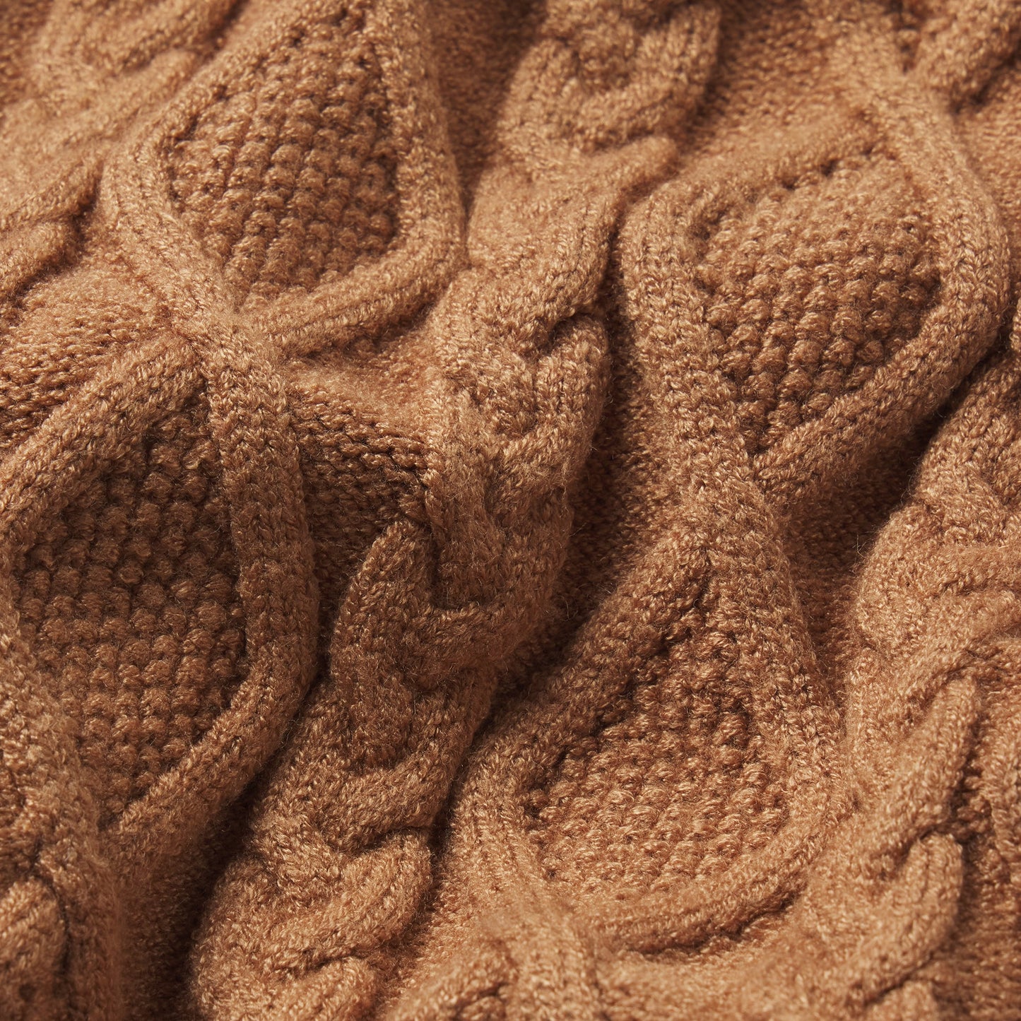 SWEATER KNIT SHORT | DARK HONEY