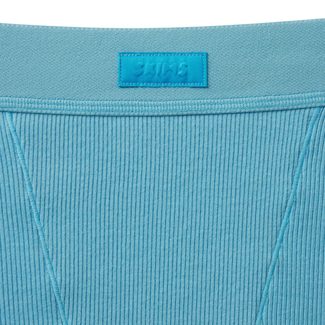 COTTON RIB BOXER | WATER