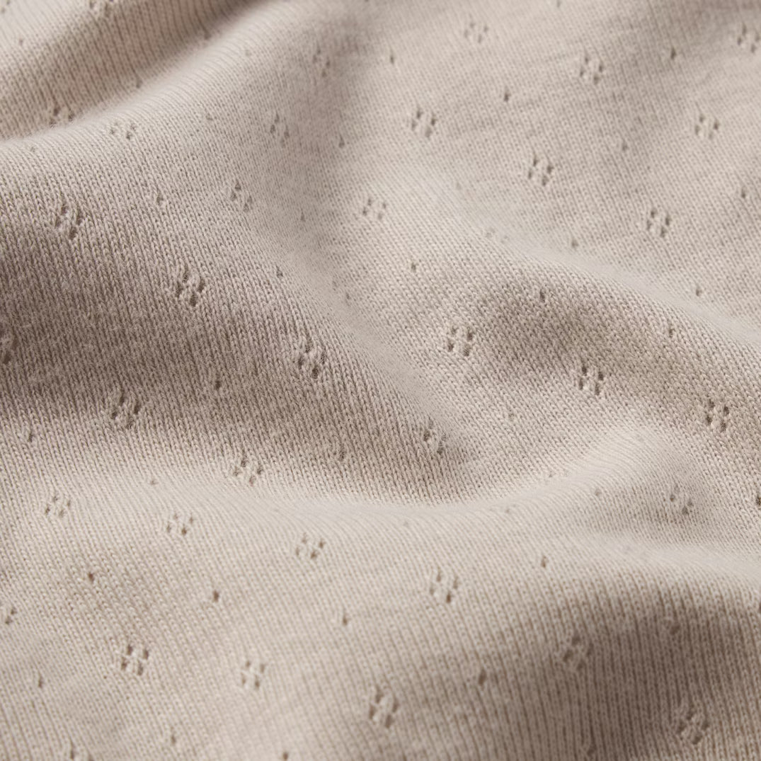 CACTUS PLANT FLEA MARKET X SKIMS HEAVY POINTELLE AND WAFFLE SLEEP SET| STONE JINGLE BELLS PRINT