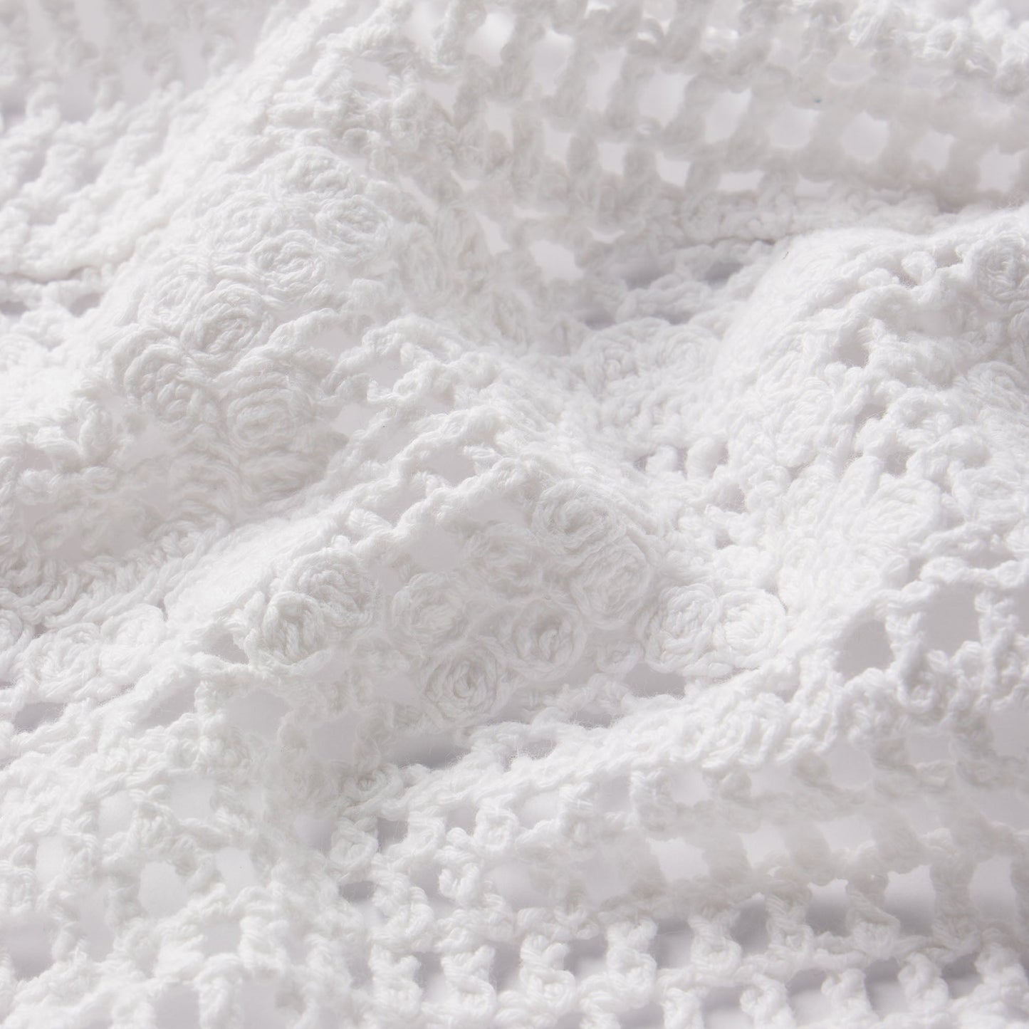 SWIM COVER-UPS CROCHET MINI SKIRT | SNOW