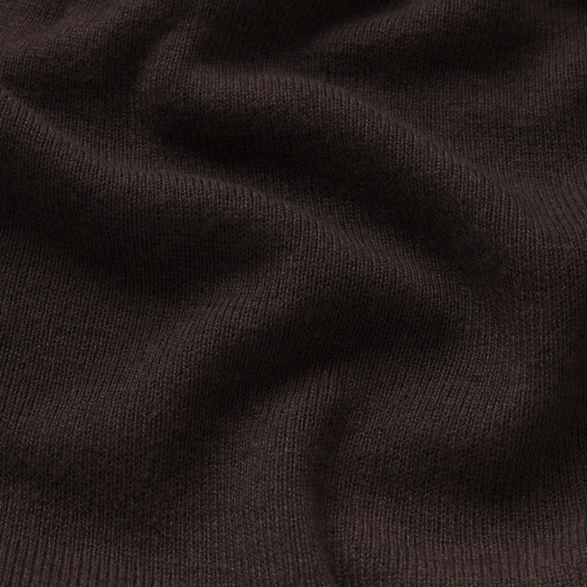 ESSENTIAL KNIT WRAP SWEATER | ESPRESSO