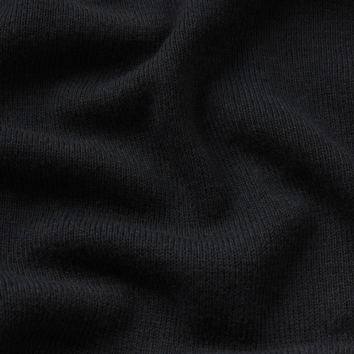 ESSENTIAL KNIT WRAP SWEATER | ONYX