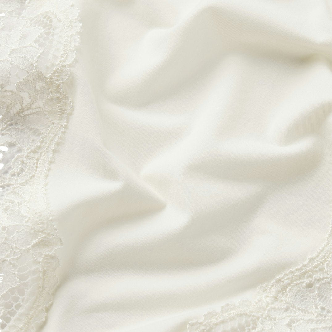 FITS EVERYBODY LACE DIPPED THONG 5-PACK | IVORY PEARL BOW MULTI