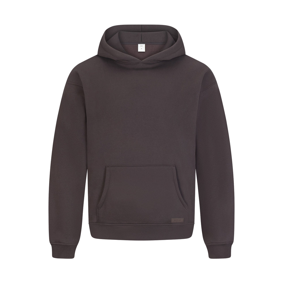 FLEECE LOUNGE MENS RELAXED HOODIE | DARK ROAST