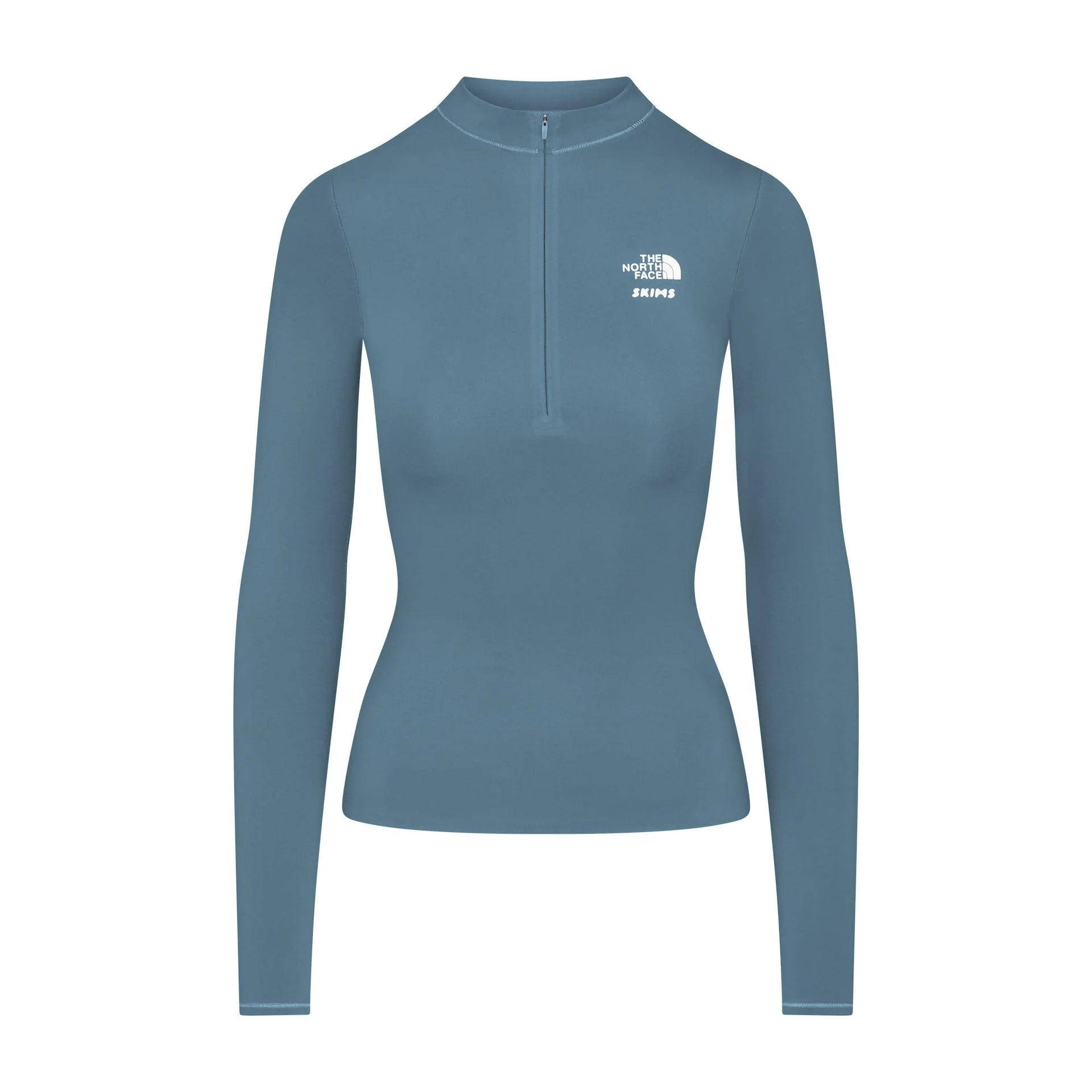 THE NORTH FACE X SKIMS REFINA LONG SLEEVE TOP | KYANITE