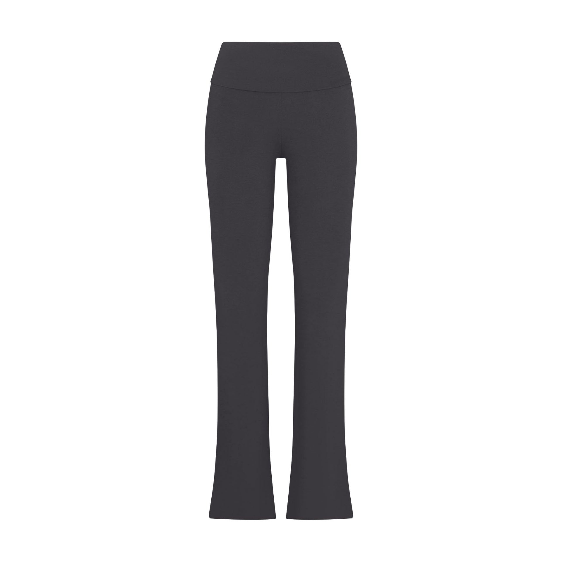 COTTON JERSEY FOLDOVER PANT | ASH
