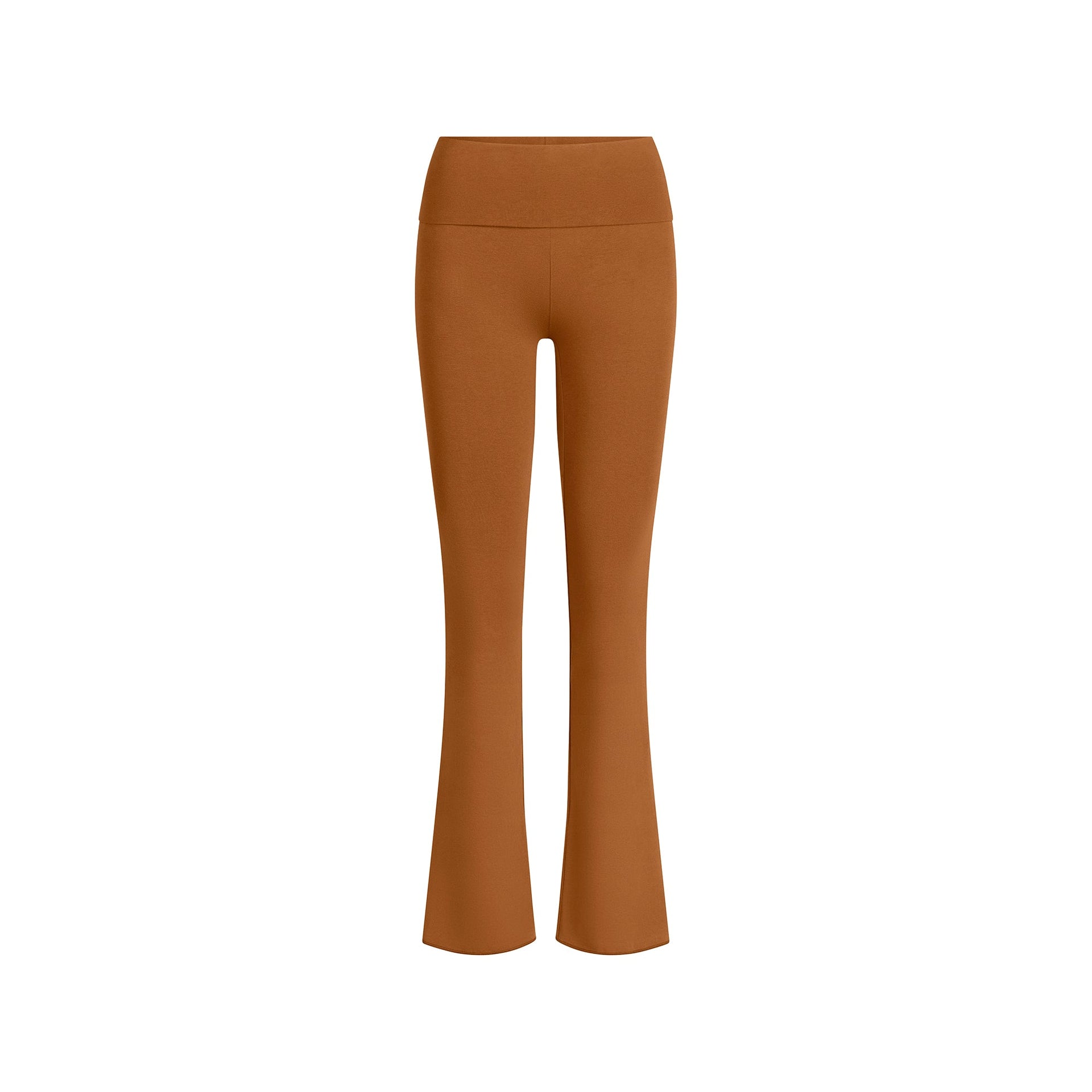 COTTON JERSEY FOLDOVER PANT | CHAI