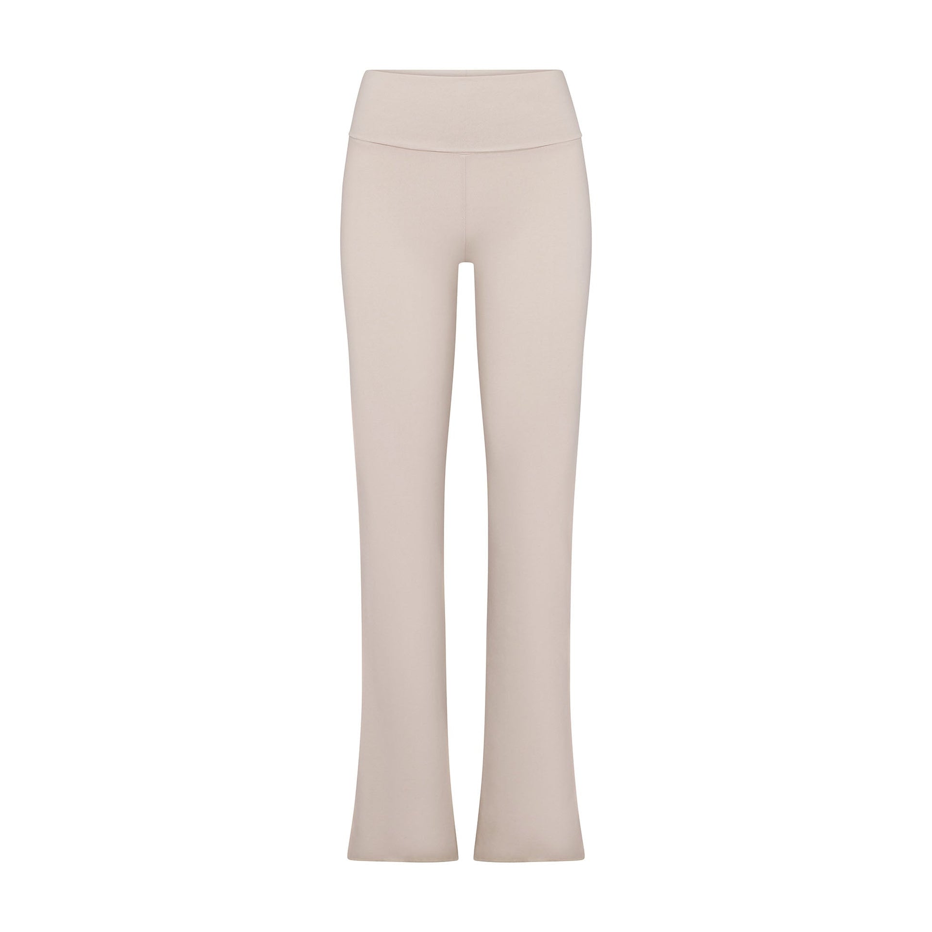 COTTON JERSEY FOLDOVER PANT | STONE