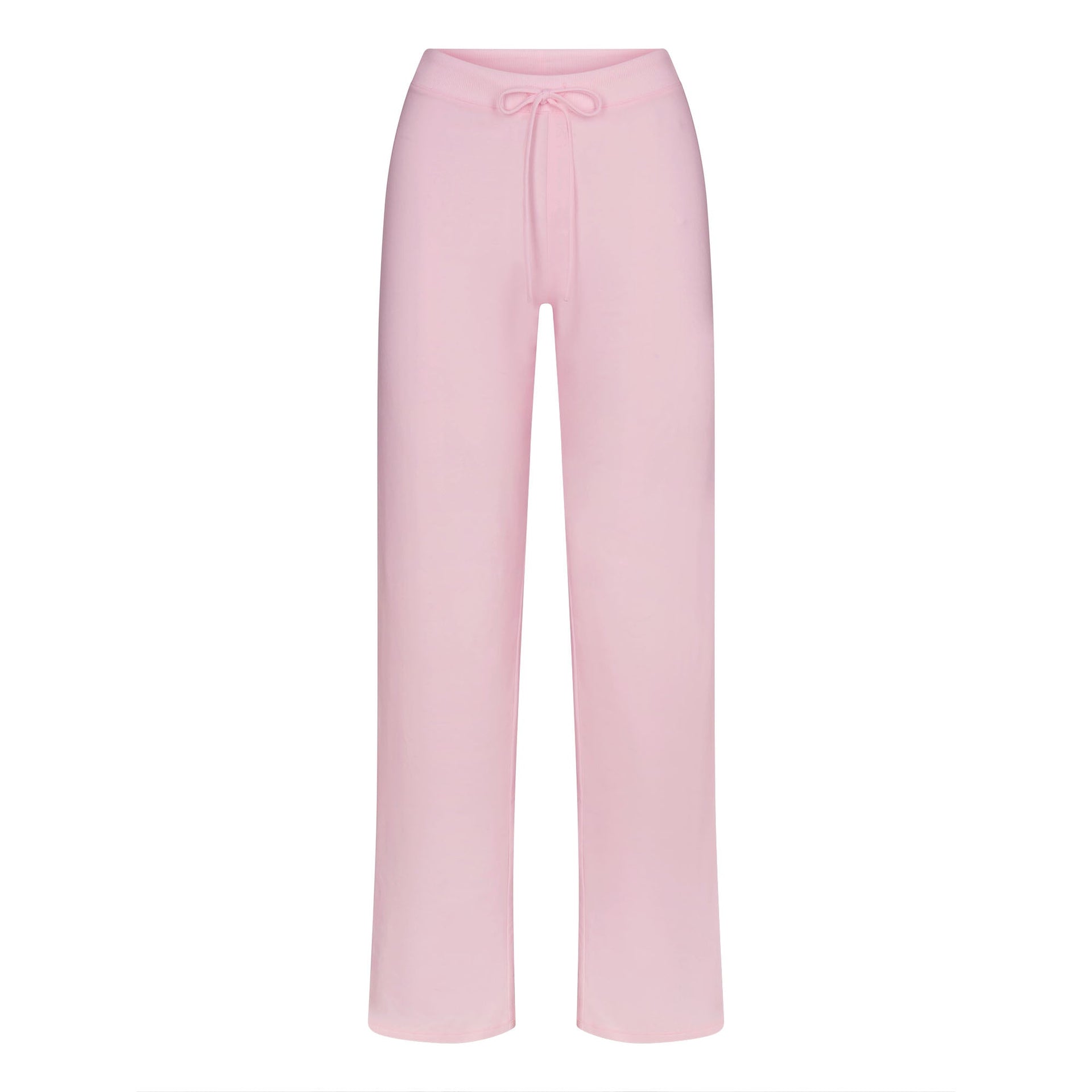 COTTON JERSEY STRAIGHT LEG PANT | CHERRY BLOSSOM