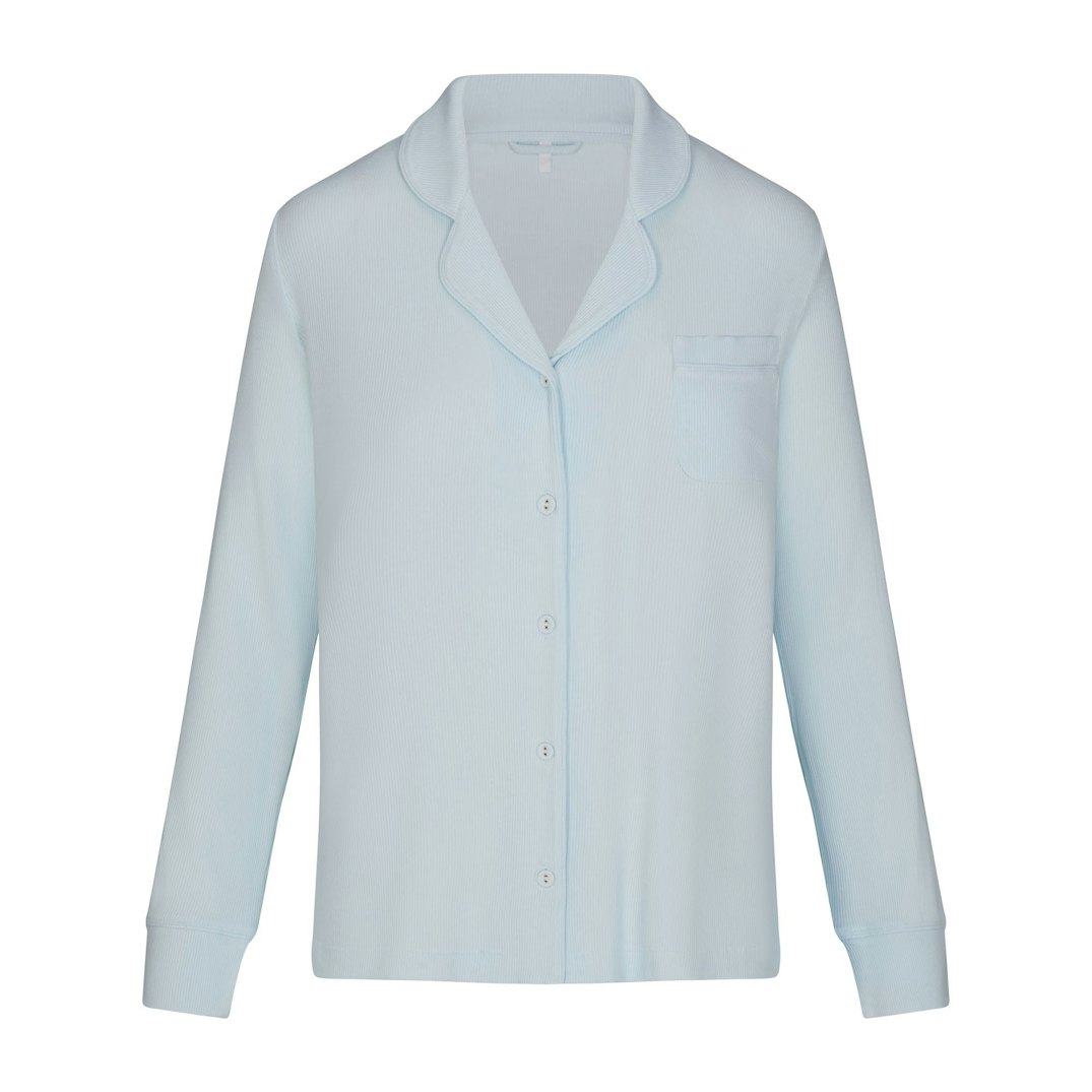 SOFT LOUNGE SLEEP SET | BABY BLUE