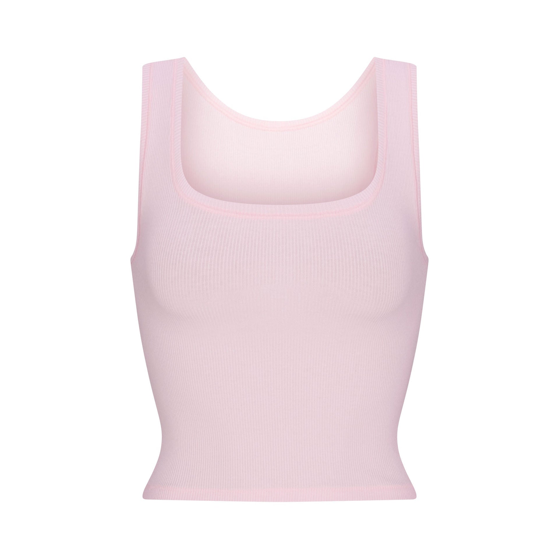 COTTON RIB TANK | CHERRY BLOSSOM