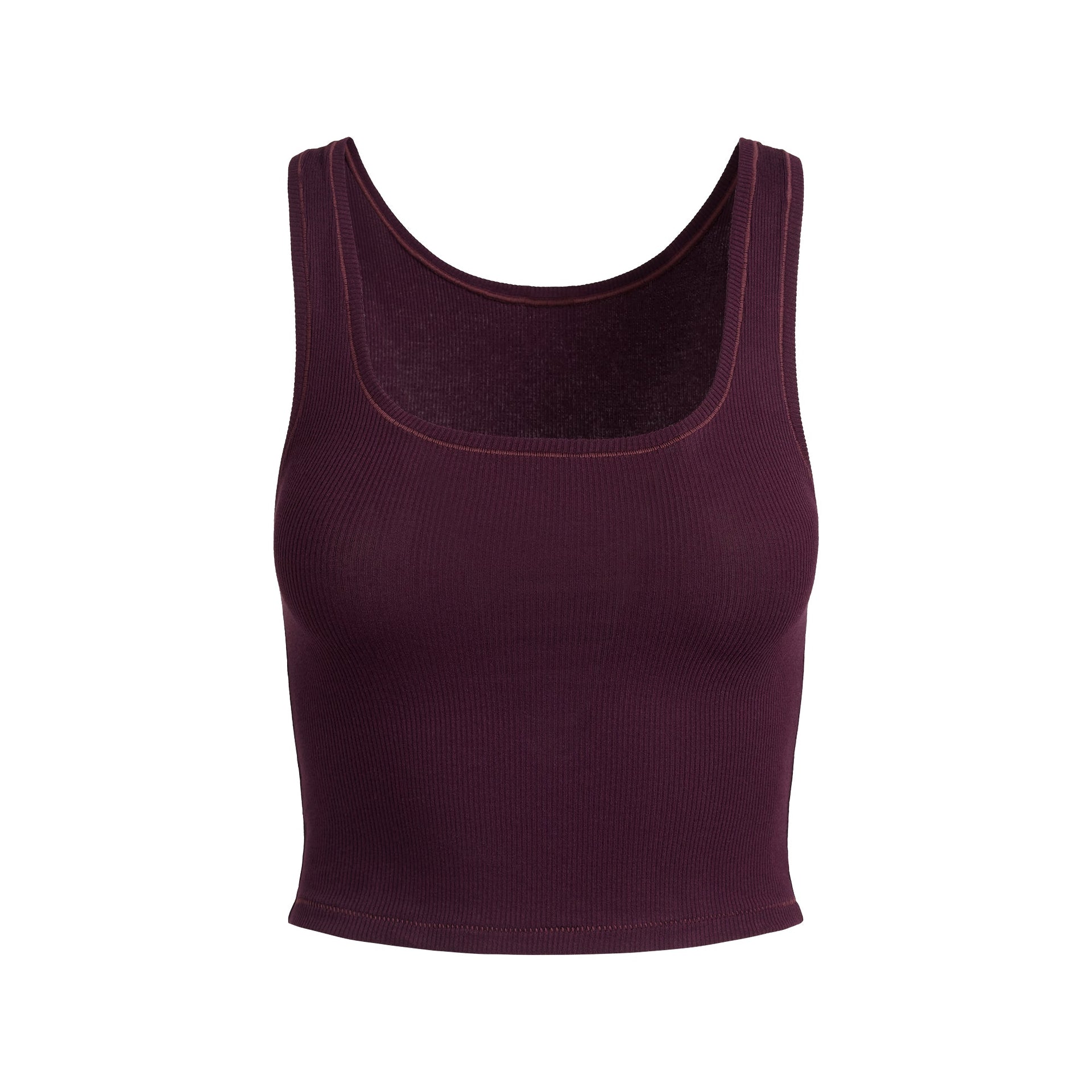 COTTON RIB TANK | CURRANT