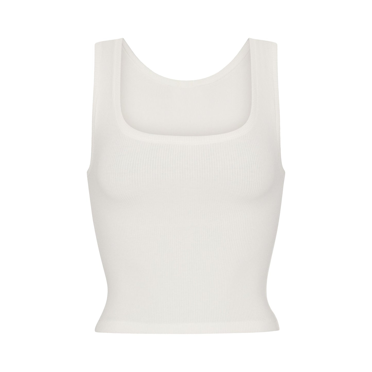 COTTON RIB TANK | MARBLE
