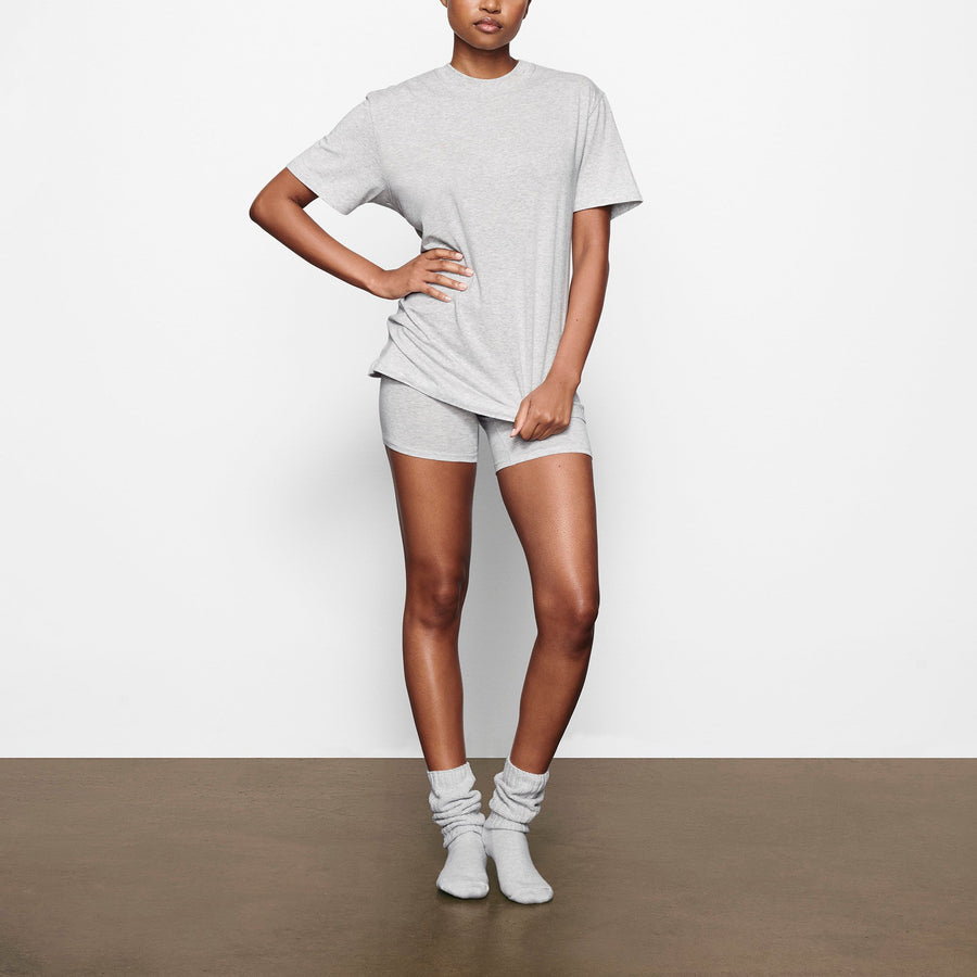 BOYFRIEND T-SHIRT | LIGHT HEATHER GREY