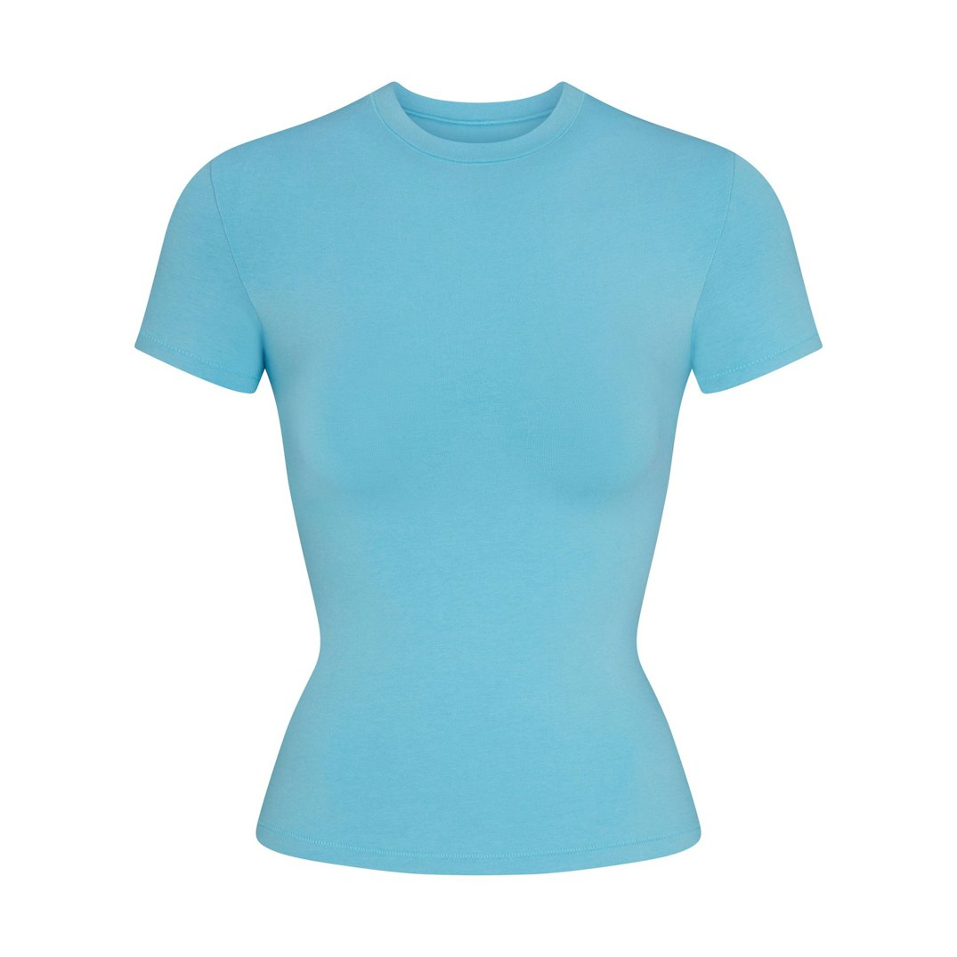 COTTON JERSEY T-SHIRT | WATER