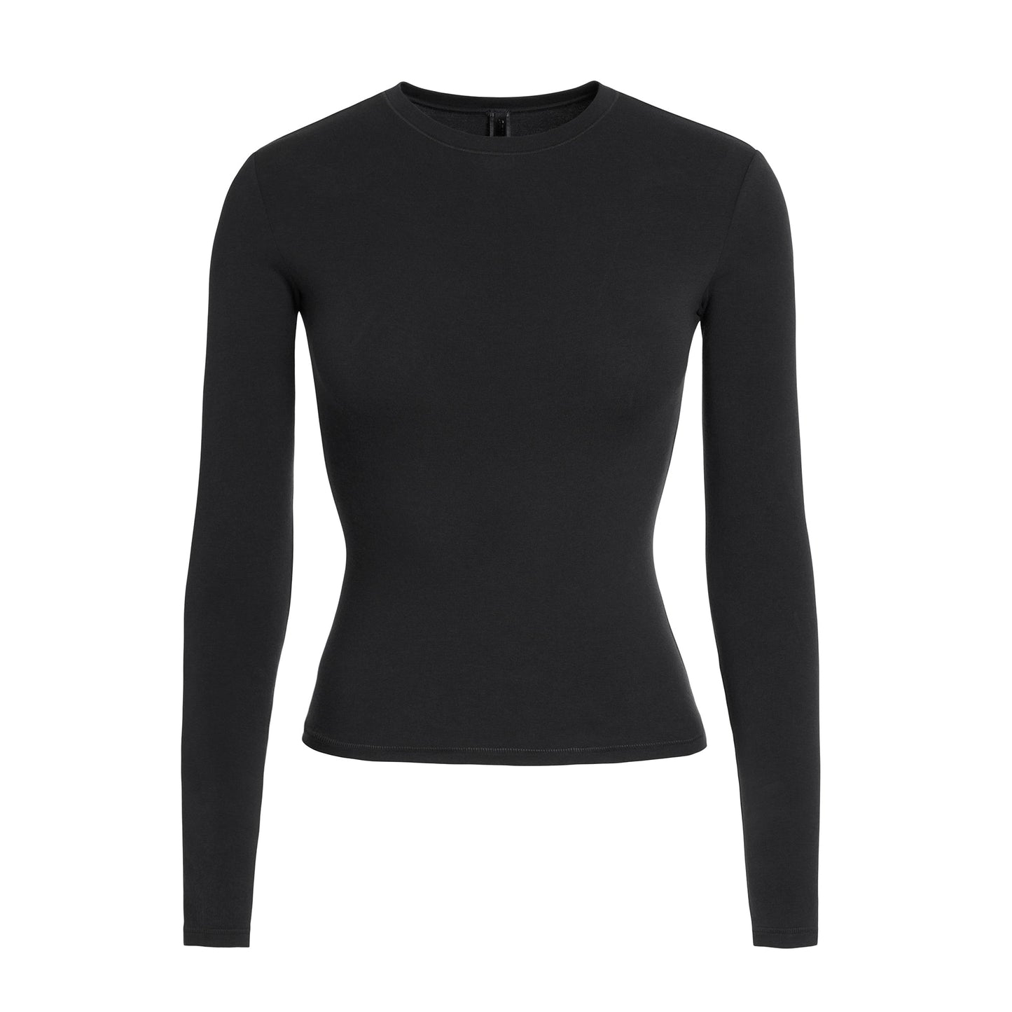 COTTON JERSEY LONG SLEEVE T-SHIRT | SOOT