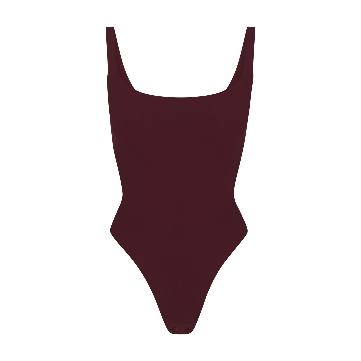 FITS EVERYBODY SQUARE NECK BODYSUIT | CURRANT