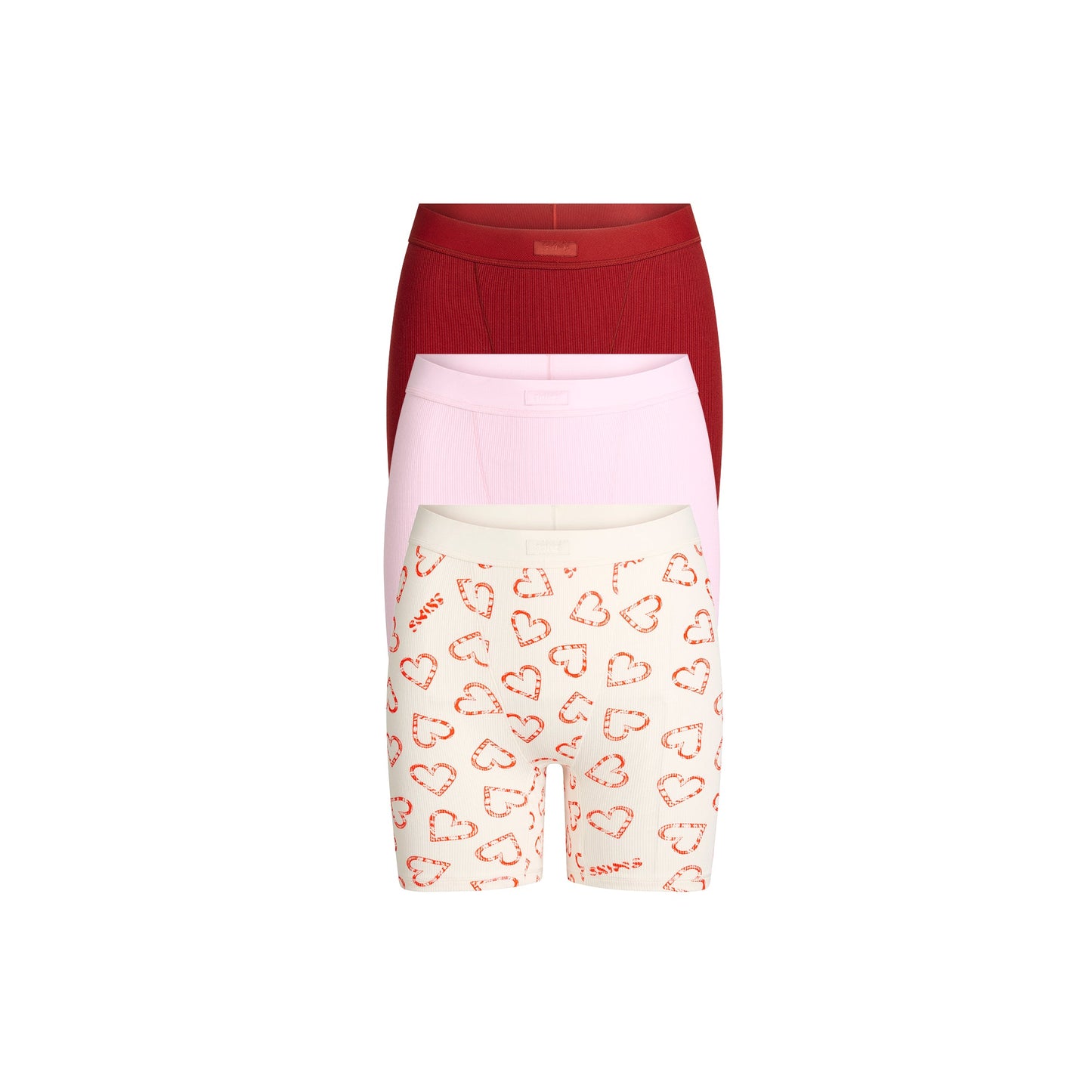 COTTON RIB BOXER 3-PACK | MARBLE CANDY MULTI