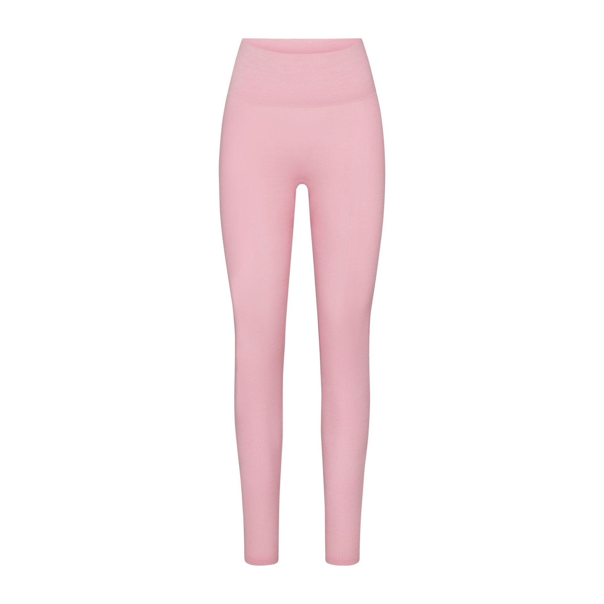 WOOL RIB HIGH-WAISTED LEGGING | HALITE