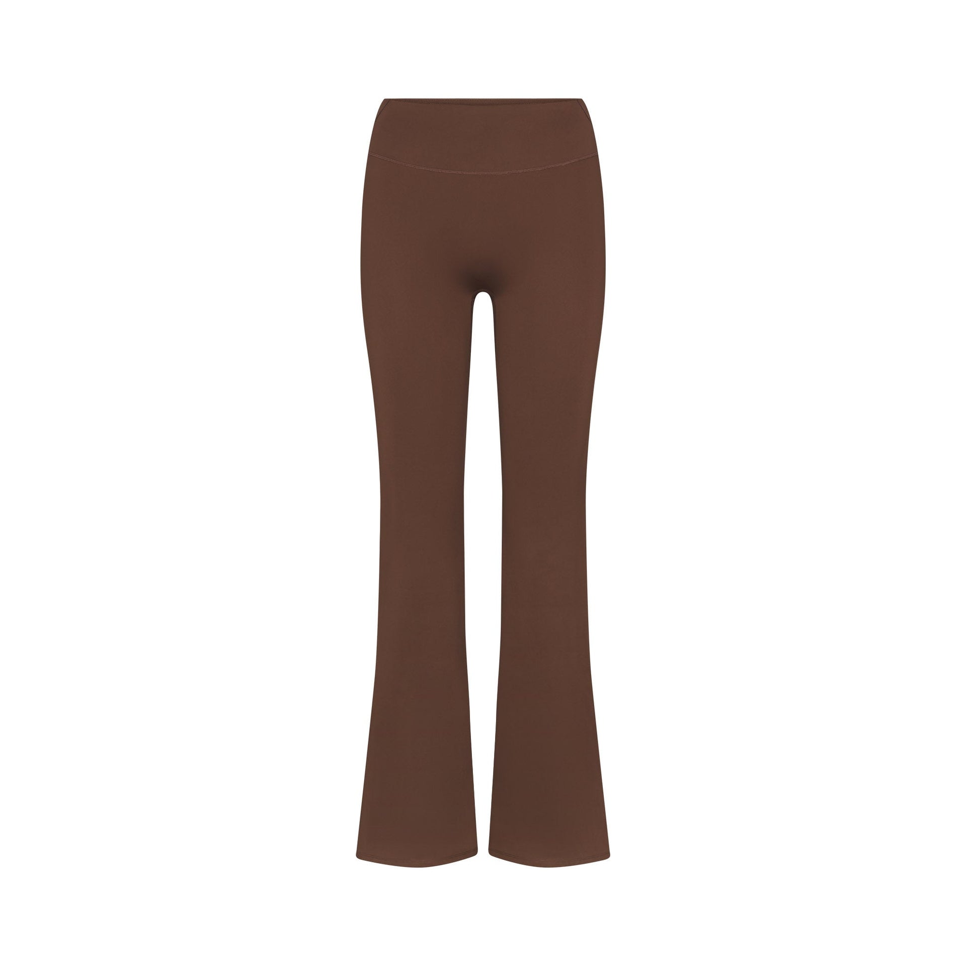 NikeSKIMS MATTE SLIM FLARE LEGGING | DARK SEPIA