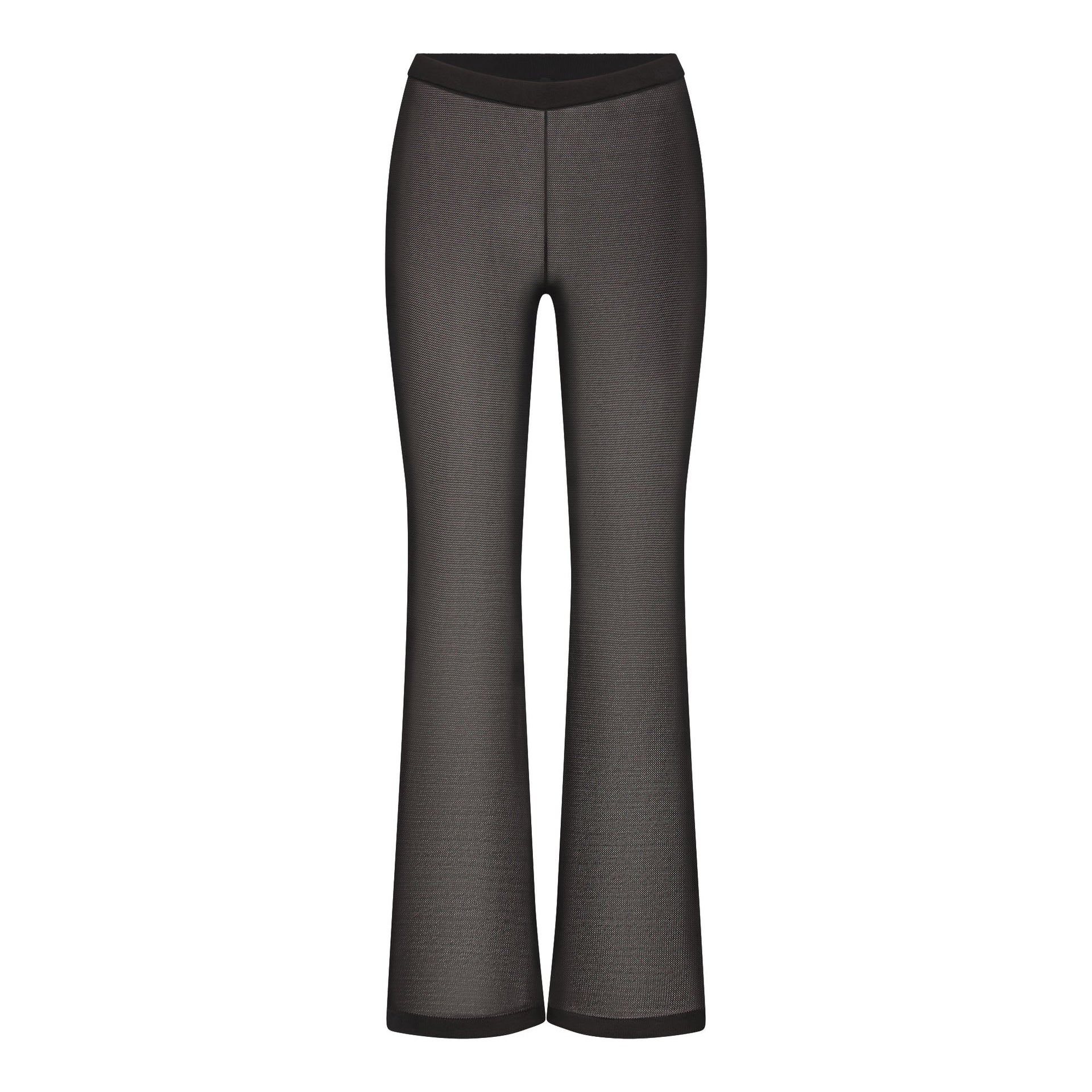 SLINKY KNIT LOW RISE PANT | OBSIDIAN