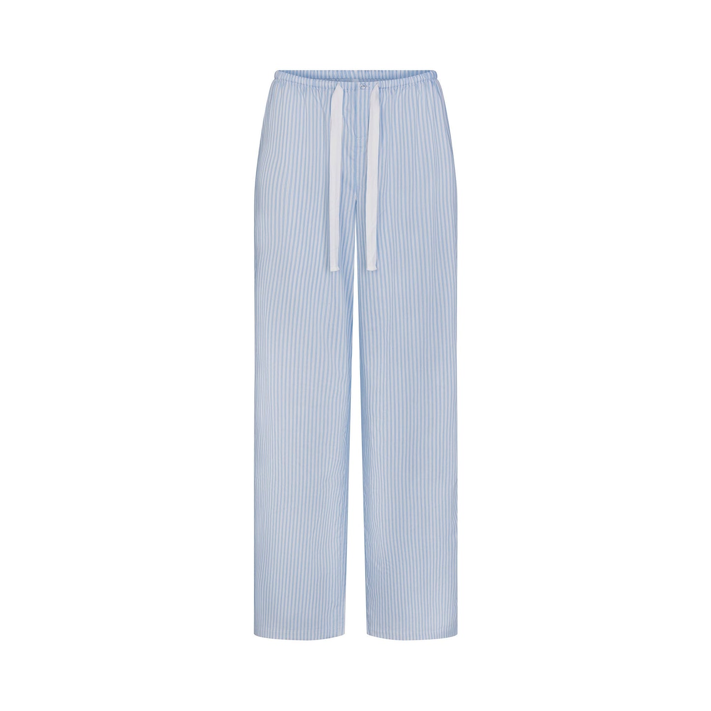 COTTON POPLIN SLEEP OVERSIZED PANT | MARINA MESH STRIPE