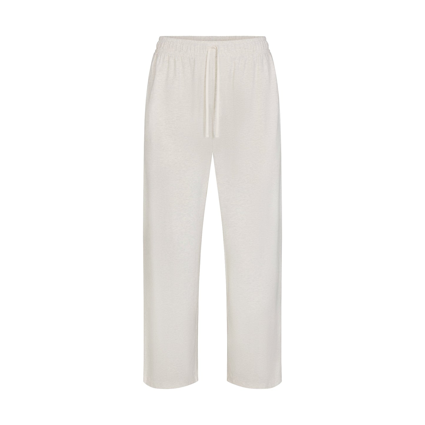 JERSEY LOUNGE MENS RELAXED STRAIGHT LEG PANT | CHALK HEATHER