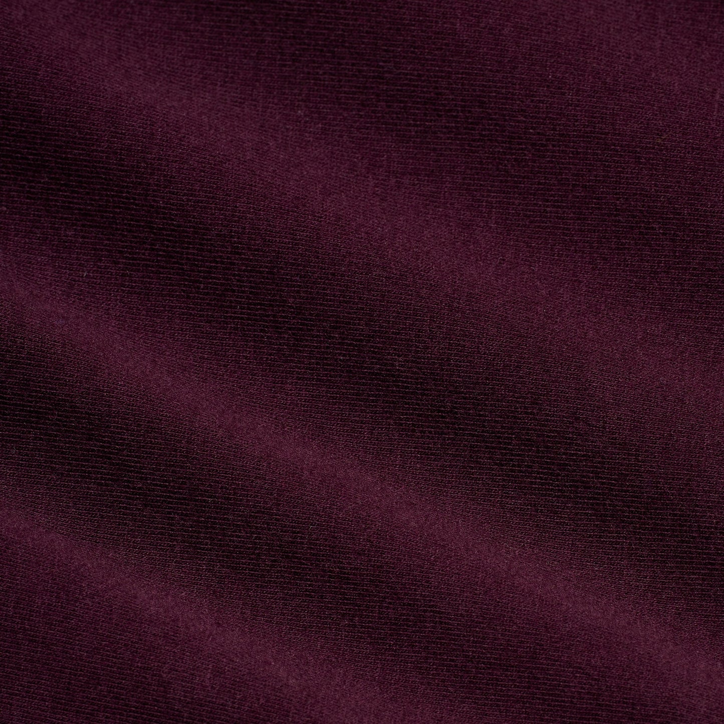 COTTON JERSEY LONG SLEEVE T-SHIRT | CURRANT